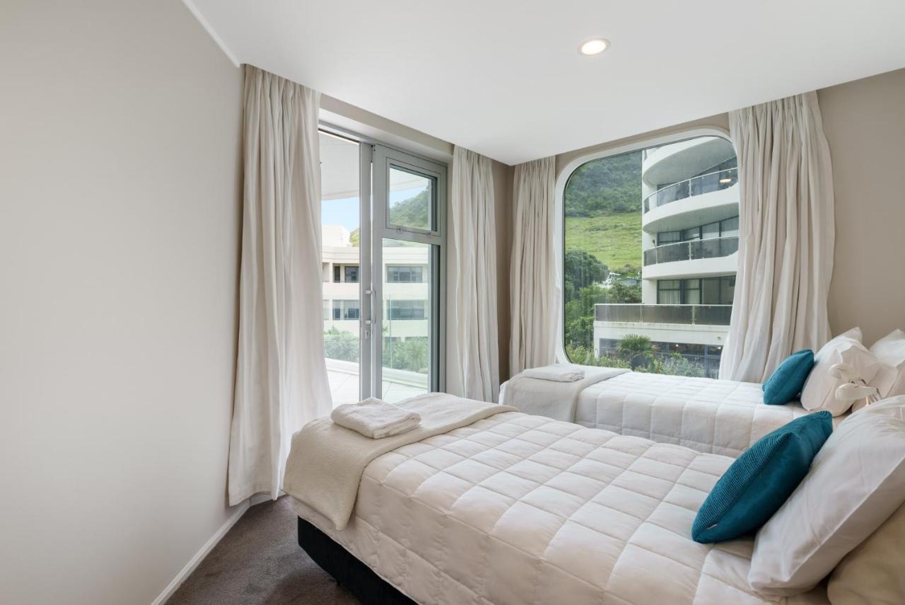 Oceanside Apartment With Garden Views Mount Maunganui Exteriér fotografie